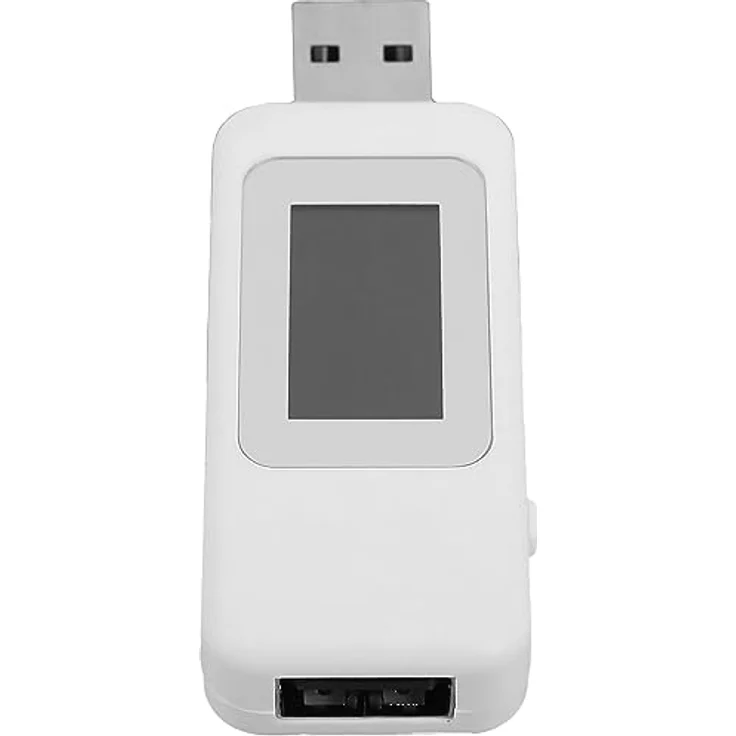 Retoo Spannungsprüfer USB Multimeter Tester Messgerät Leistungstester Strommessgerät, (USB-Messgerät Handbuch auf Deutsch Originalverpackung), Verbesserte Version, Speicherfunktion, Breite Anwendung, Genauigkeit – Bild 4