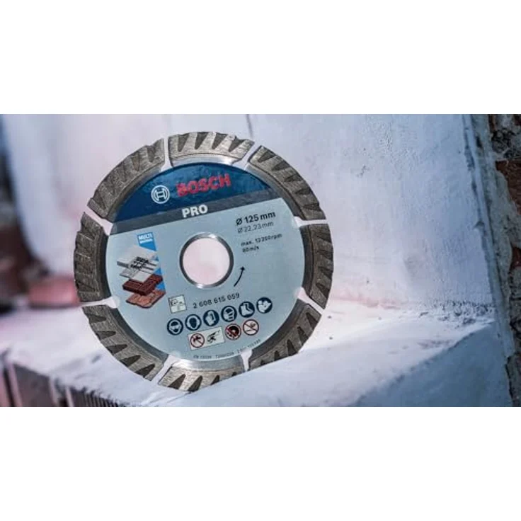 Bosch Professional Diamanttrennscheibe Standard für Universal (Beton und Mauerwerk, 115 x 22,23 mm, Zubehör Winkelschleifer) – Bild 8