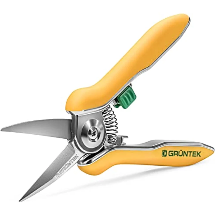 GRÜNTEK Colibri Rosenschere, 170 mm Bypass Gartenschneider mit Edelstahlklingen und Soft-Touch Ergo-Griff – Bild 4