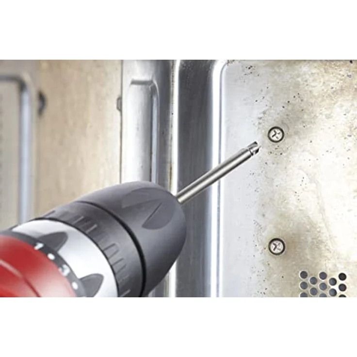 kwb 129840 Torq-Bit Stahl, 4-tlg. Safety Bit Set mit 100 mm Länge für Sicherheitsverschraubungen, TQ 60 Stahl – Bild 4