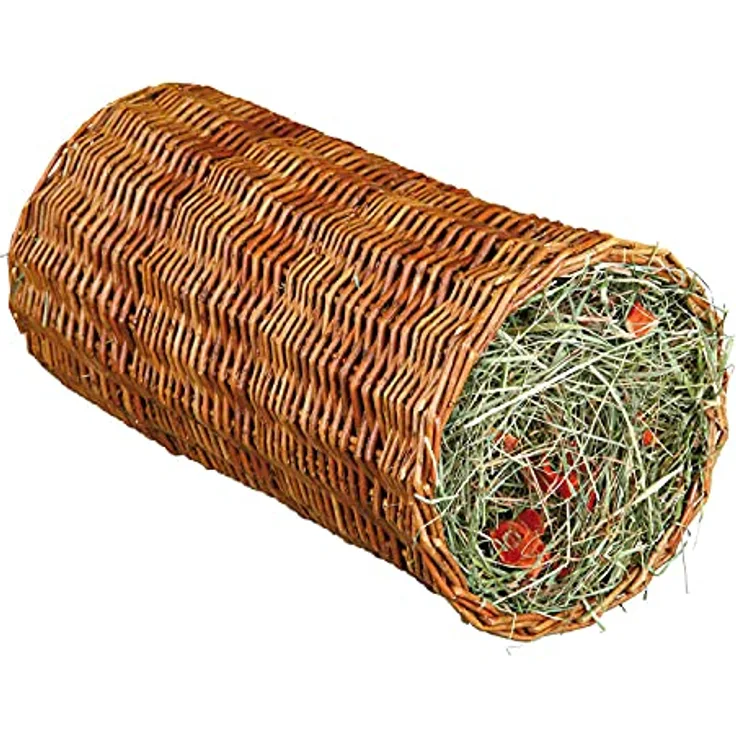 Weidentunnel mit Heu/Karotte, ø 20 × 38 cm