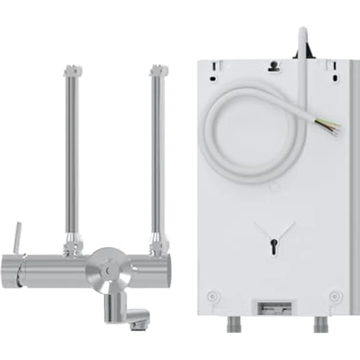 STIEBEL ELTRON DCE 11/13 H, elektronischer Kompakt-Durchlauferhitzer mit MEKD Armatur, 400 V, solargeeignet, Übertischmontage, VDE geprüft, Made in Germany – Bild 3