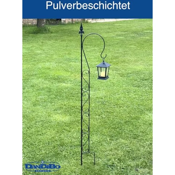 DanDiBo Rankhilfe mit Halter 23299 Rankgitter aus Metall H-144 cm B-27 cm Kletterhilfe – Bild 6