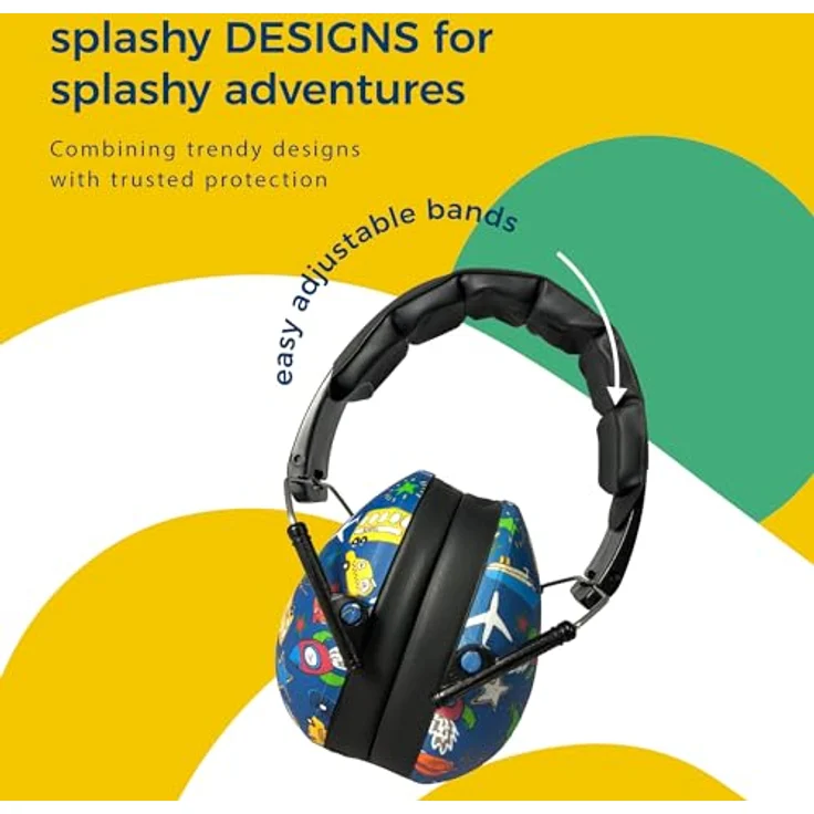 Baby Banz Earmuff Kidz, Gehörschutz für Kinder (2-5 Jahre) mit verstellbarem Kopfbügel, verschiedene Farben erhältlich – Bild 4