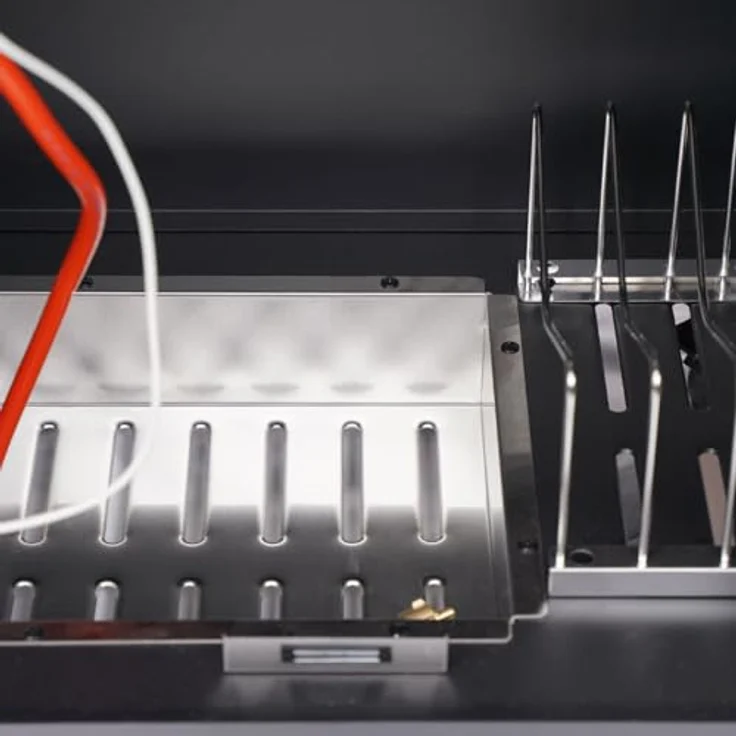 SANTOS S-318 Pro Gasgrill - Premium Edelstahlgrill mit Infrarot-Zone, XXL Warmhalterost und beleuchteten Reglern – Bild 6