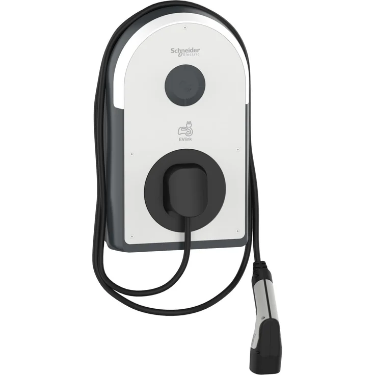 Schneider Electric, Elektroauto Ladestation, EVB3S22NC0M (Typ 2, 22 kW, 32 A) – Bild 1