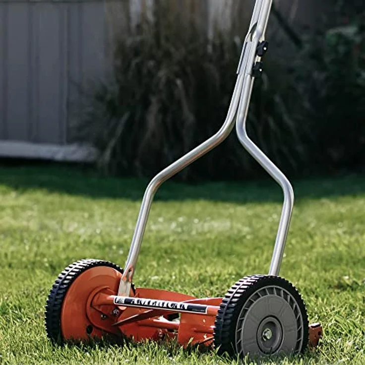 American Lawn Mower Company 1204-14 Rasenmäher, 4 Klingen, 35,6 cm, Rot - Preisvergleich – Bild 2