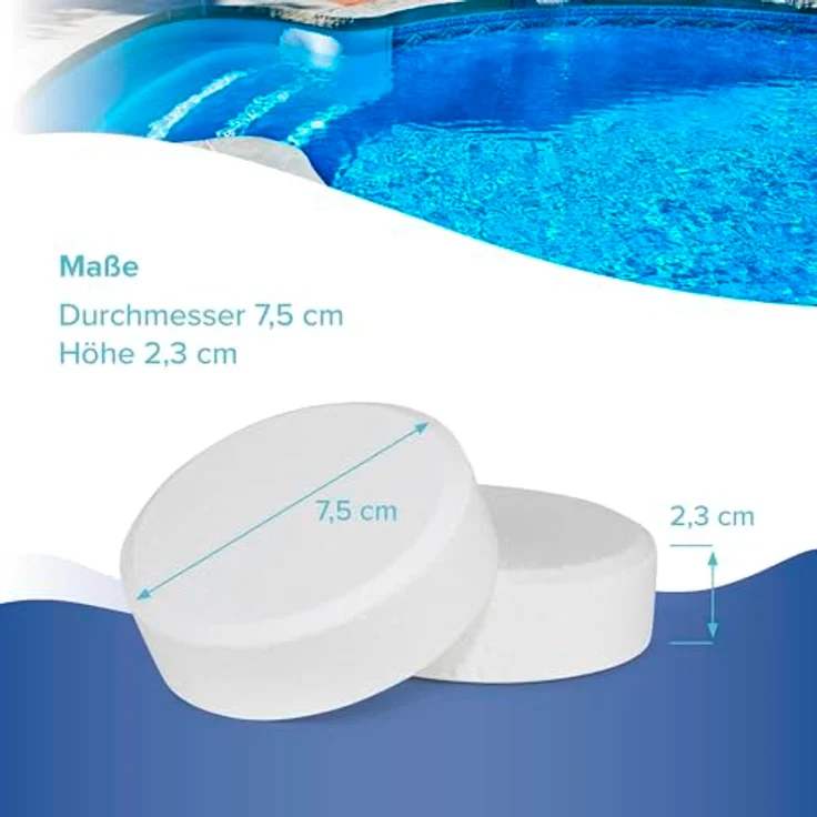 4 x 5 kg BAYZID Multitabs 200g 5in1 für Pools – Bild 7