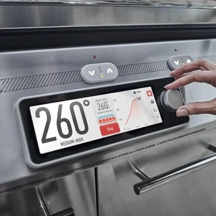 Weber Summit FS38X E, Smart Gasgrill mit 5 Brennern, Touchscreen und Smartphone-Steuerung, schwarz – Bild 9