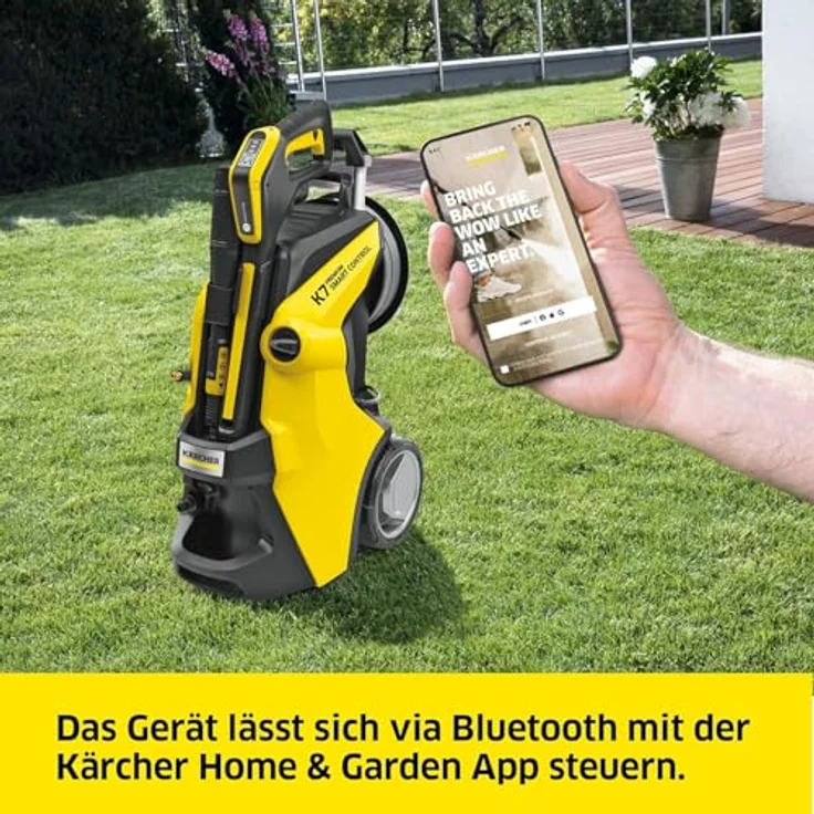 Kärcher Hochdruckreiniger K 7 Premium Smart Control Flex, mit PremiumFlex-Schlauch und G 180 Q Smart Control-Pistole – Bild 4