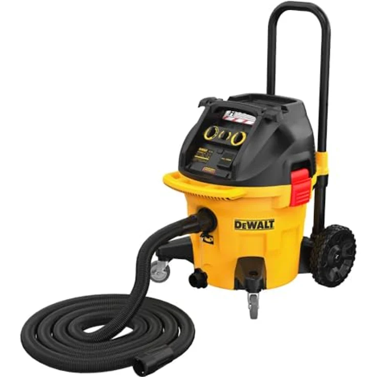 DEWALT Industrie Nass- & Trockensauger DWV905H-QS 1400 Watt, Nasssauger, bis zu 38 Liter Behältervolumen – Bild 1