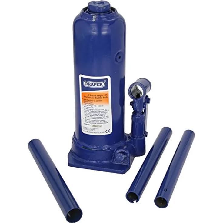 Draper 04983 Wagenheber, kann Fahrzeuge sehr hoch Heben, bis 4 Tonnen