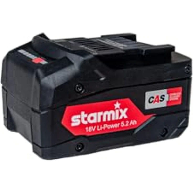 Starmix Akkupack 18v 5.2 Ah Li-Power, Hochwertiges Material & Flexible Gestaltung, kompatibel mit Nass-Trockensaugern & Elektrowerkzeug der CAS-Partner – Bild 1