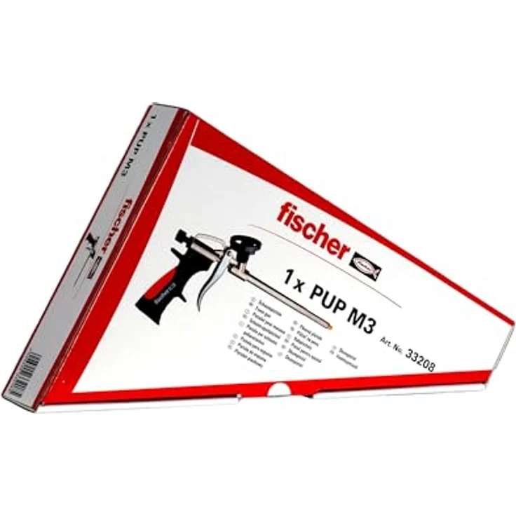 Fischer Kartuschenpistole Metallpistole PUPM 3, Schaumpistole für 1K-PU-Schäume, Metallausführung – Bild 2