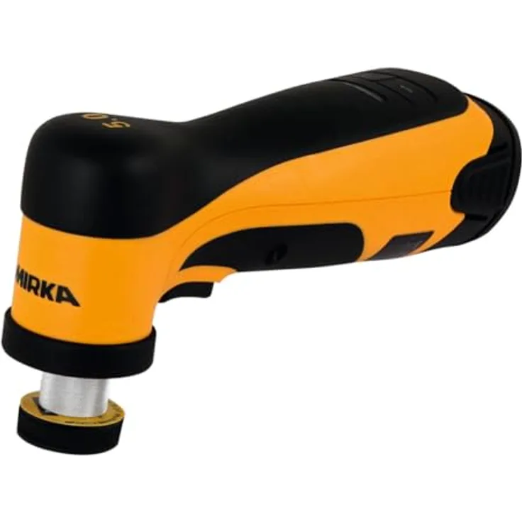 Mirka AROS-B 150, Akku Schleifblüten Exzenter-Schleifer für Ø 32mm Schleifpapier, inkl. 2x 2.5Ah Akku, 5.0mm Hub, ergonomisch und leise
