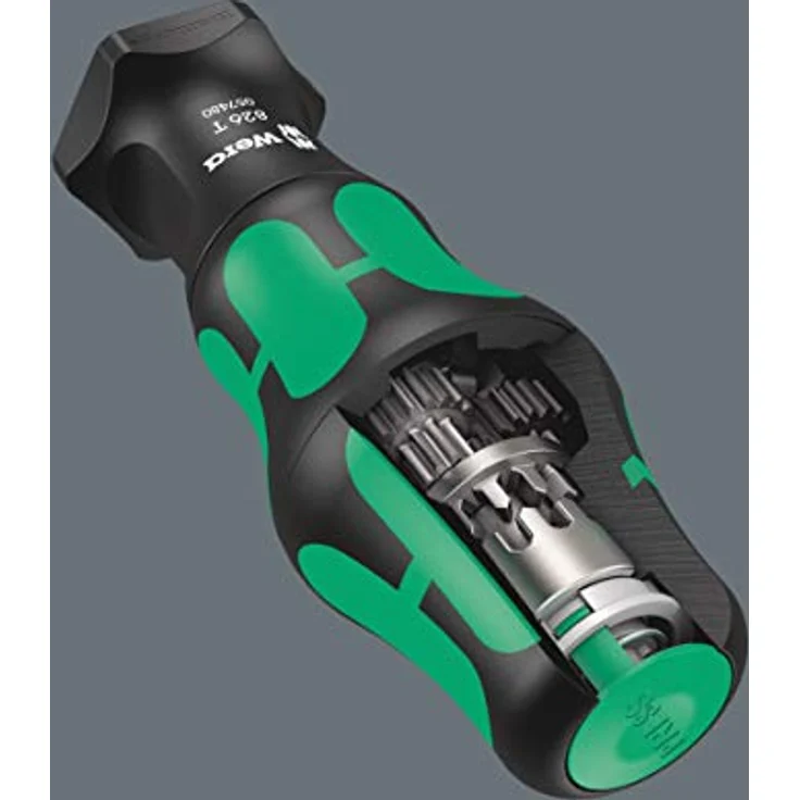 Wera '05057482001 Kraftform Kompakt Turbo 1 Getriebe-Schraubendreher-Satz, 18-teilig – Bild 6