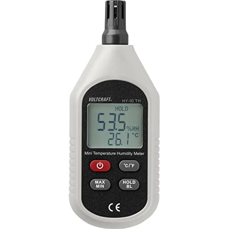 VOLTCRAFT HY-10 TH Luftfeuchtemessgerät (Hygrometer) 0% rF 100% rF