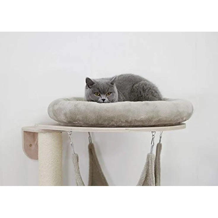 Kerbl 84458 Wandkratzbaum Dolomit Grappa, Kratzbaum Wandmontage, Sisal – Bild 3