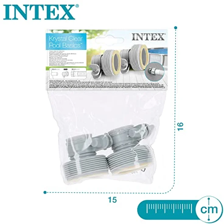 Intex 29061 Adapter Typ B Ersatzteil Poolanschlüsse Poolschläuche Filterpumpe – Bild 5