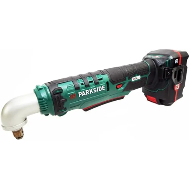 HEADNMORE® Bundle mit PARKSIDE® 20V 1/2 Zoll Akku Winkelschlagschrauber PAWS 20 A1 inkl. 2x4Ah Akku und HEADNMORE® Schlüsselanhänger, LED-Arbeitsleuchte, 76 Nm Drehmoment – Bild 3