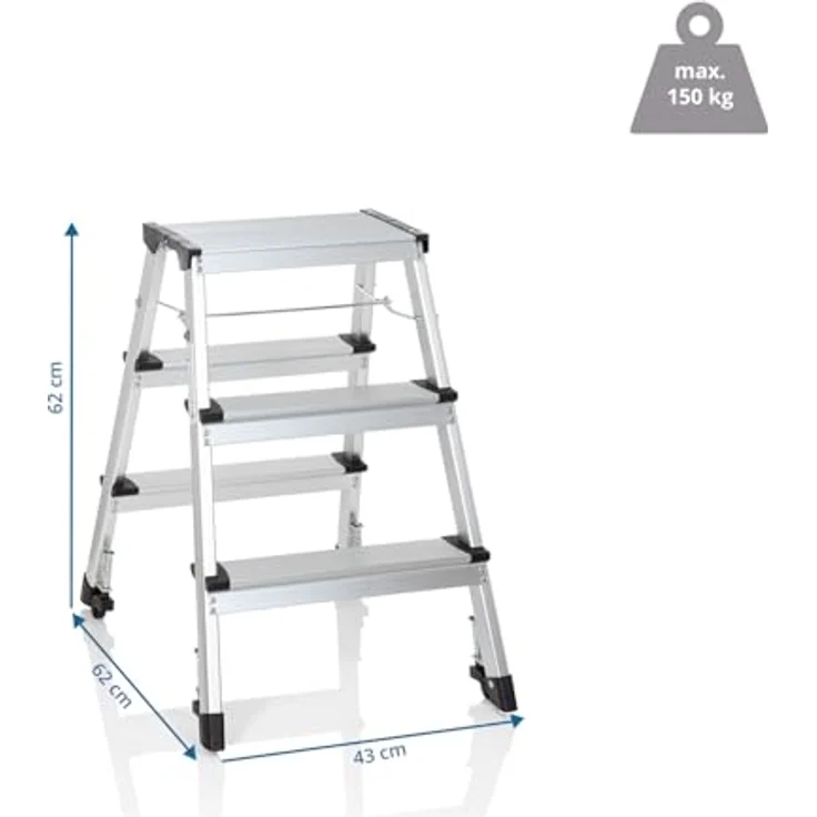Hjh Office, Leiter, SOLID IV (Plattformleiter, 43 cm) – Bild 5