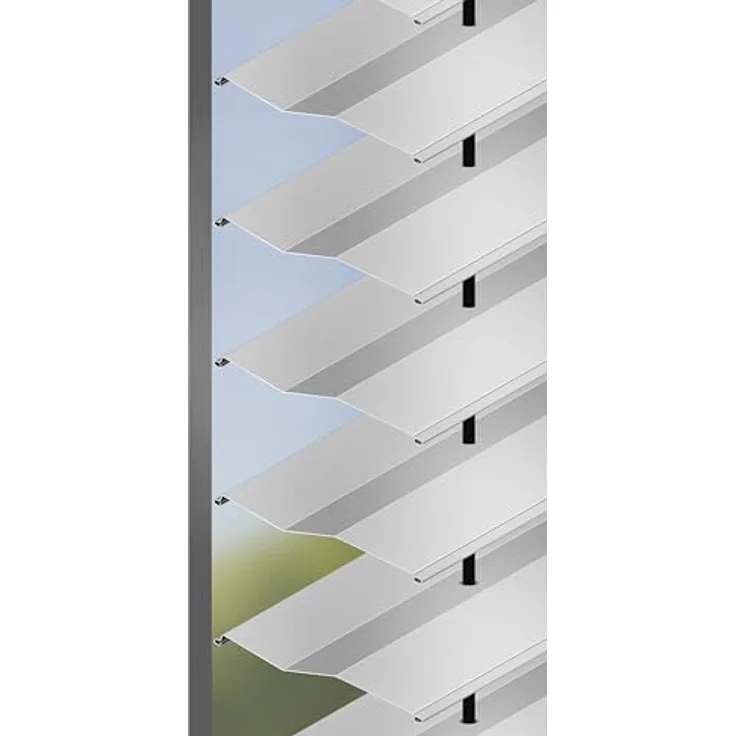 Gardena Cleansystem Jalousienbürste, vielseitiger Reiniger für C- und Z-Lamellen bis 8 cm Breite, UV- und frostbeständig – Bild 2