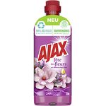 AJAX Allzweckreiniger Lavendel & Magnolie, 1000 ml - Haushaltsreiniger für müheloses Putzen, hilft bei der Reinigung von Keimen, 24h natürliche Frische