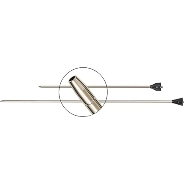RIEGLER 114404-37.500 Verlängerungsrohr mit Standarddüse, 500 mm, hochqualitatives Druckluftwerkzeug
