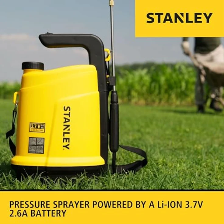 Generic STANLEY Akku-Drucksprüher, 5 L, 3,7 V, 2,6 Ah, kompaktes Bewässerungssystem – Bild 2