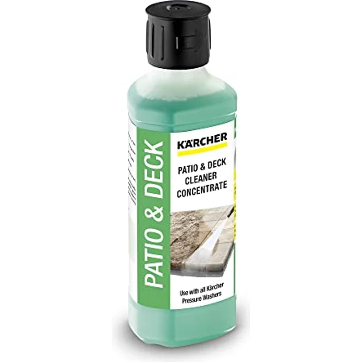 Kärcher Terrassenreiniger Konzentrat RM 564, zur materialschonende Reinigung von Balkon und Terrassen aus Holz und Stein, 500ml Konzentrat ergeben verdünnt 5l Reinigungsflüssigkeit – Bild 3