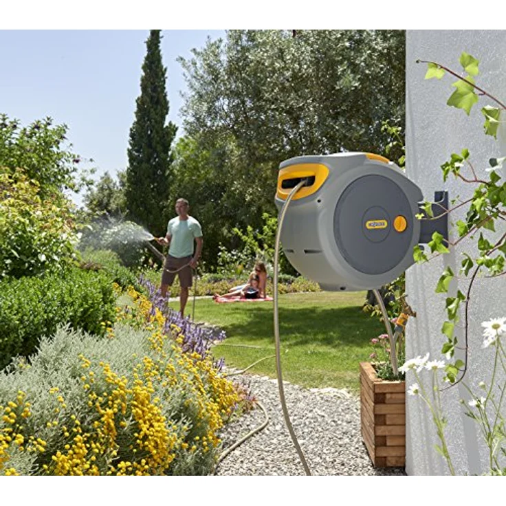 Wandschlauchhalter Auto Reel 20 B.65,5cm T.26cm HOZELOCK - Preisvergleich – Bild 3