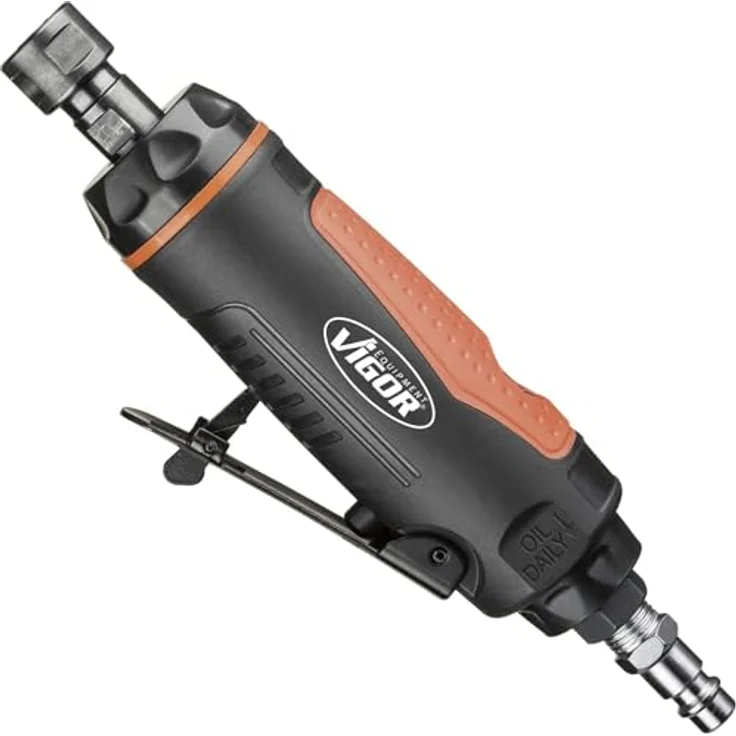 Vigor V5672 Druckluft-Stabschleifer mit 22.000 U/min, 350 Watt, leicht, 6.3 bar Druck – Bild 4