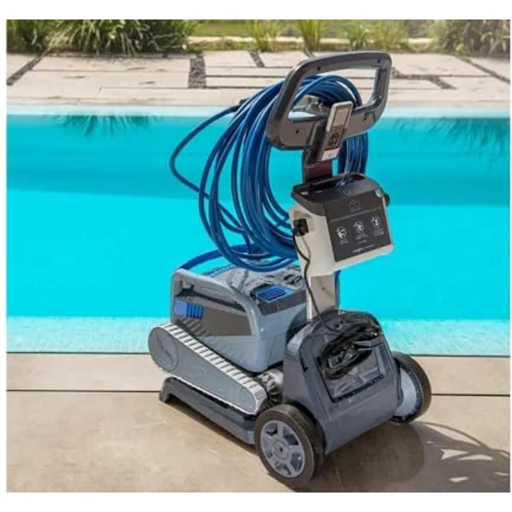 Dolphin M700 Poolroboter mit Spezial PVC Bürsten, gyroskopisches Navigationssystem, Powerstream-Mobilitätssystem, 18 Meter Kabellänge – Bild 8