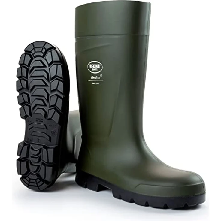 Bekina Steplite EasyGrip S4 Stiefel, grün/schwarz, kälte- und wärmeisolierend, wasserdicht, Größe 38 – Bild 2