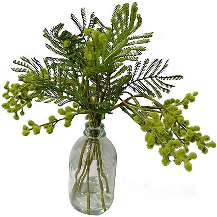 HTI-Living Kunstblume Kunstpflanze Gräser in Vase Flora Gräser, Höhe 38 cm, naturgetreu nachgebildet - Preisvergleich