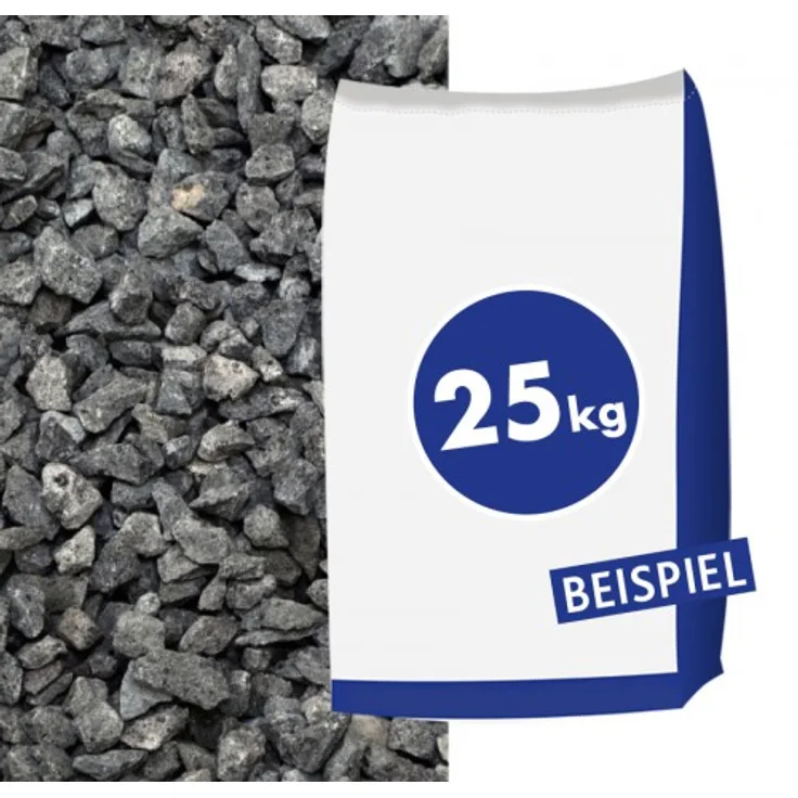 Hamann Mercatus Basaltsplitt Eifelschwarz 8-11mm 25kg Sack