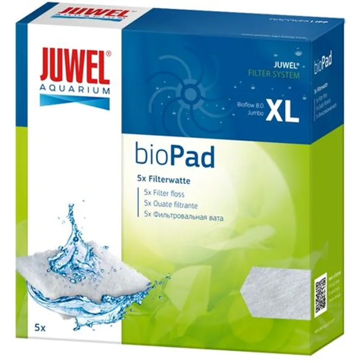 Juwel bioPad XL - Filterwatte mechanischer Vorfilter Süß- und Meerwasser