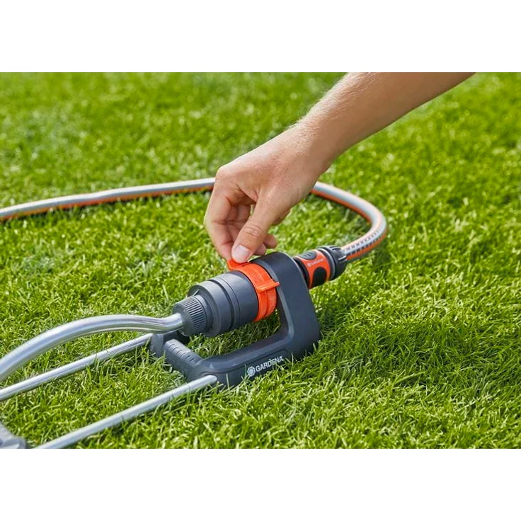 GARDENA Viereckregner Aqua S (18700-32) 220 m² Beregnungsfläche 17 m Beregnungsweite – Bild 5
