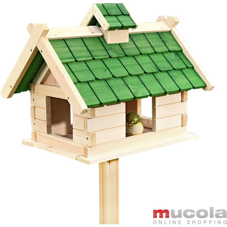 Mucola 44cmx34x37cm XXL Vogelhäuschen – Bild 1