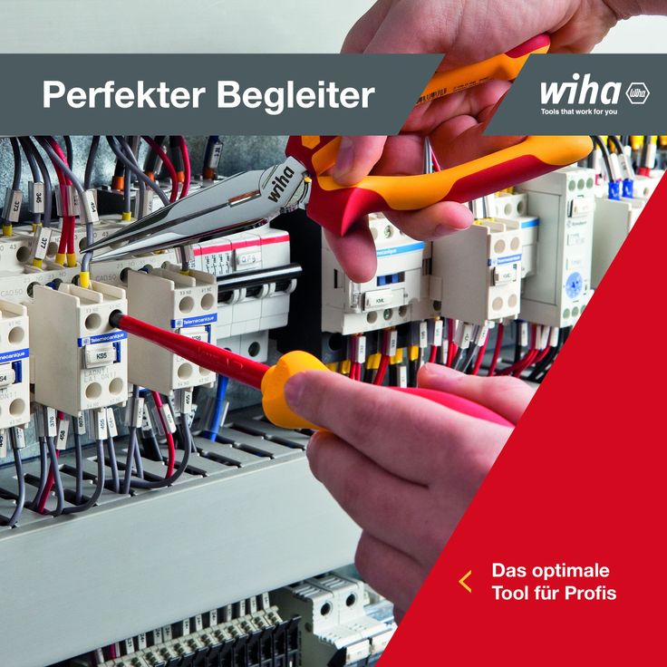 Wiha Zangen Set für Elektriker (26852) 3-tlg. I Universal Kombizange 180mm + Flachrundzange 200mm + Seitenschneider 160mm I Zangenset Elektro VDE – Bild 8