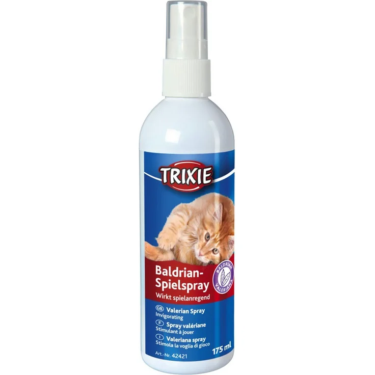 Trixie Baldrian-Spielspray mit natürlichem Baldrianextrakt 175ml – Bild 1