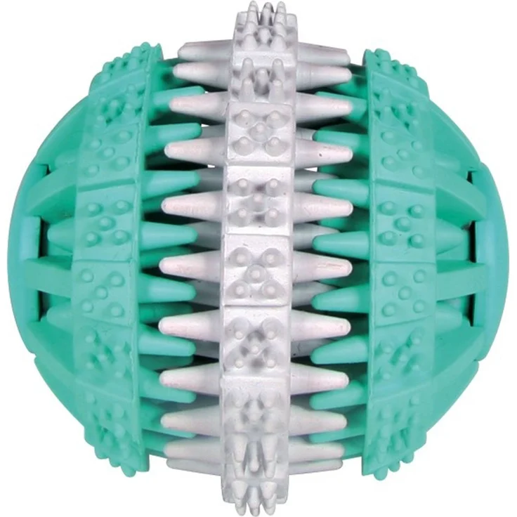 Trixie Denta Fun Ball Mintfresh aus Naturgummi ø 6cm – Bild 1