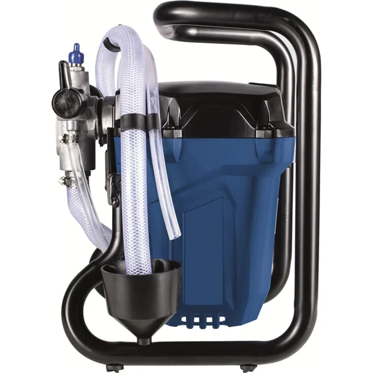 Scheppach ACS3000 AIRLESS Farbsprühsystem 517 mm Düsendurchmesser Schlauchlänge 7,6 m max. Förderdruck 207 bar Fördermenge 1,1 ml/min Farbsprühgerät 750W für Lacke und Farben – Bild 5