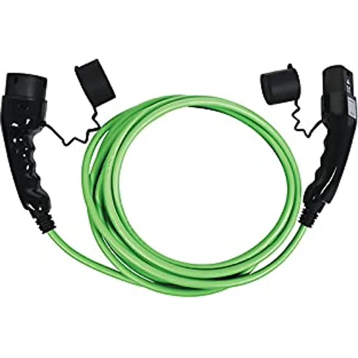 Blaupunkt Ladekabel für Elektroautos - Typ 2 zu Typ 2 -2 Meter-16A-1Phase