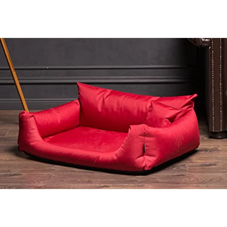 tierlando NEMO Hundebett Hundesofa Hundekorb Katzenbett Größe: N1 | Robustes Polyester 600D, lila – Bild 4