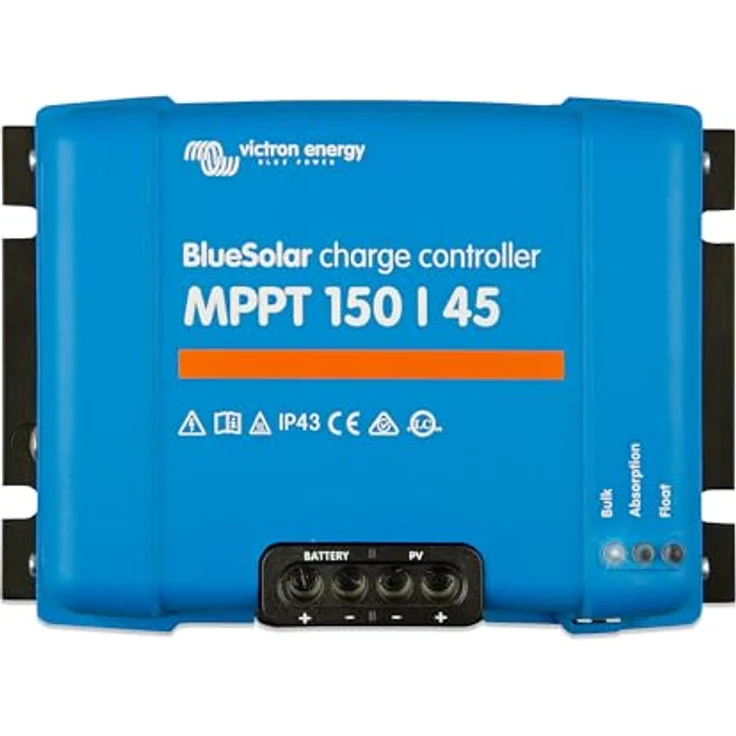 Victron MPPT 150/45 BlueSolar Laderegler, 12/24/48V, 45A, MPP Tracker, 650W bei 12V, 1.300W bei 24V, integrierter Verpolungsschutz – Bild 2