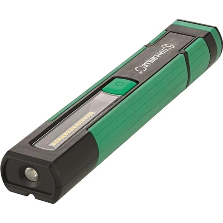 STAHLWILLE LED Akku Handleuchte, 1000 lm, mit Haltemagneten und drehbaren Haken, 7h Leuchtdauer, 2 Leuchteinheiten, USB-C aufladbar, IP54 Schutz – Bild 2