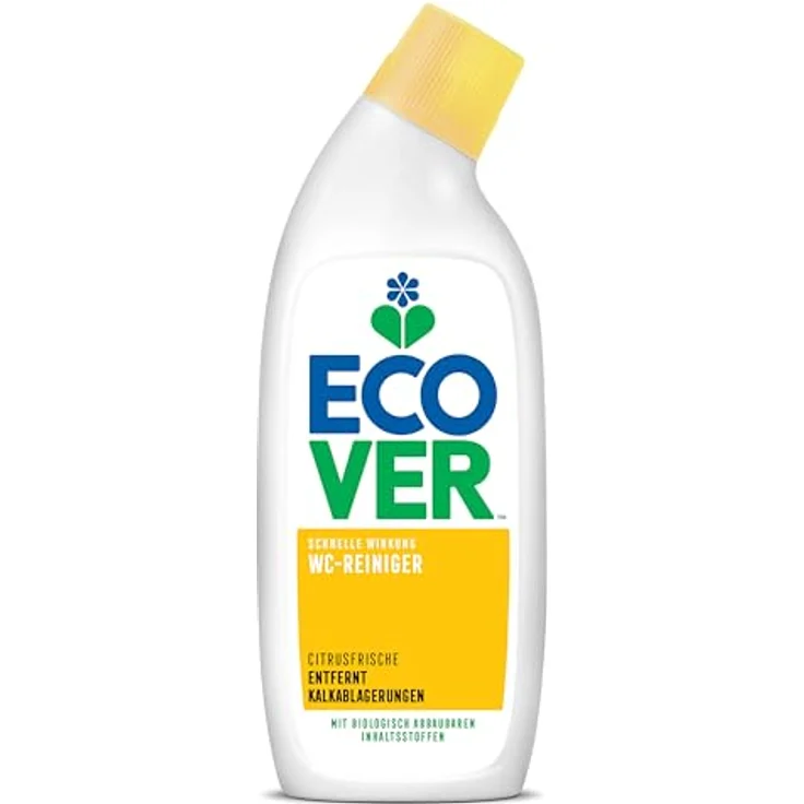 Ecover WC-Reiniger Citrus, 0,75 L – kraftvoll & umweltfreundlich gegen Kalk und Schmutz – Bild 1