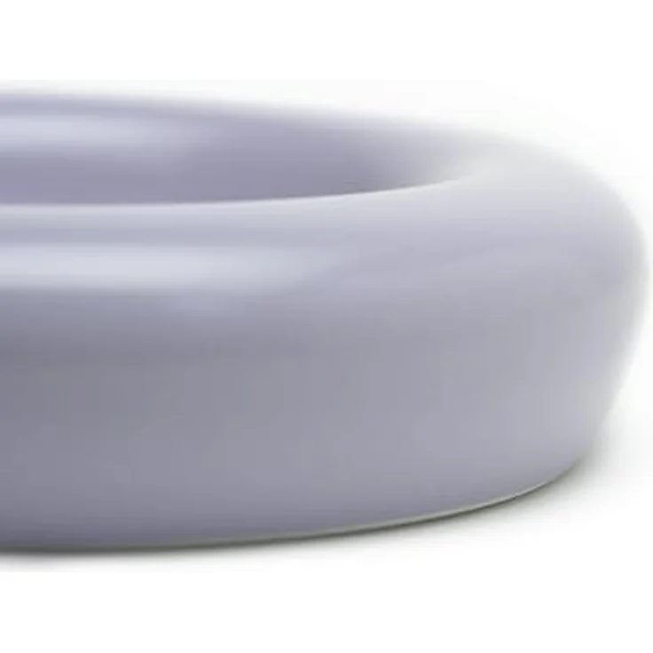 LucyBalu® Drop Katzennapf, erhöhter Fressnapf aus Porzellan, kippsicher und ergonomisch, lilac – Bild 5