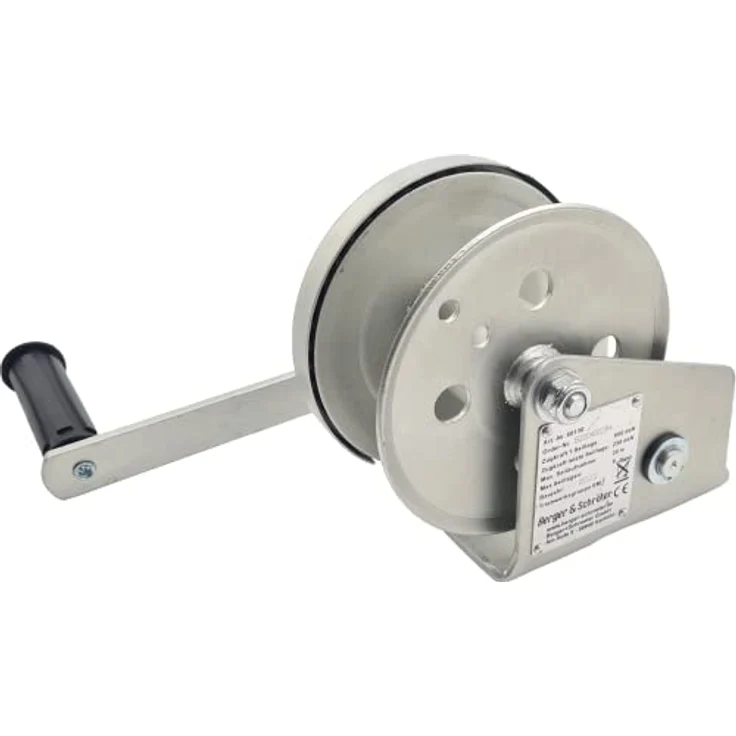 Berger & Schröter Handseilwinde 60130 Zugkraft (stehend)=600kg Lastdruck-Bremse – Bild 3